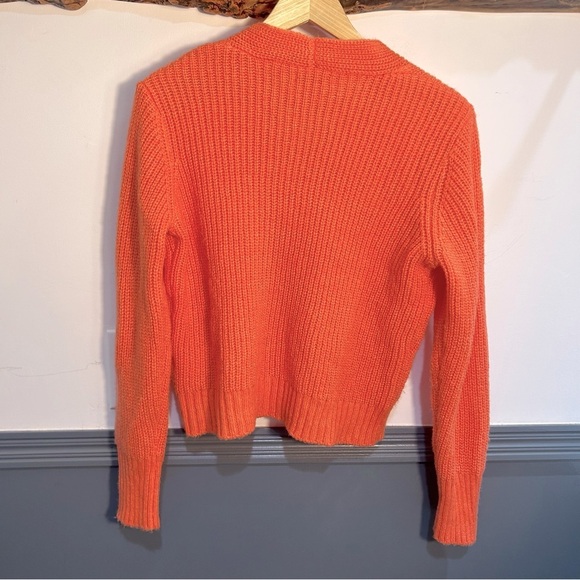 Nine West Salmon Colored Sweater with Cut Out Details size S - Picture 3 of 13